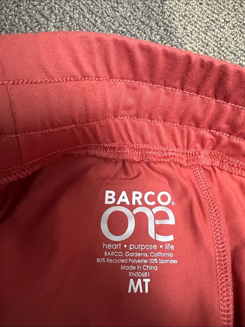 Barco Scrub Joggers Womens Med TALL NWT - Picture 3 of 3